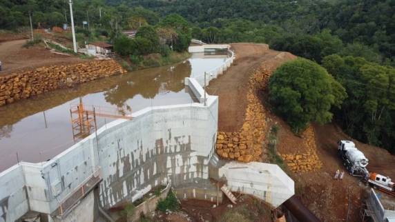 Novo canal é abastecido e CGH Buricá já está em fase final - foto 2