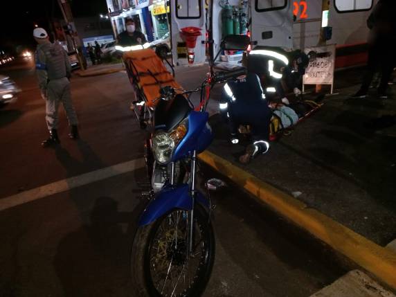 Acidente envolve duas motos na esquina da Fidene em Ijuí - foto 2