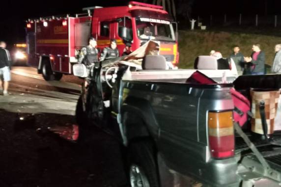 Vítima fatal estava no veículo com placas de Soledade. Trata-se de Matteus Nascimento de Almeida.