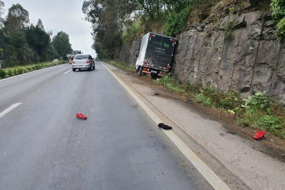 Acidente aconteceu na região da Linha Julieta