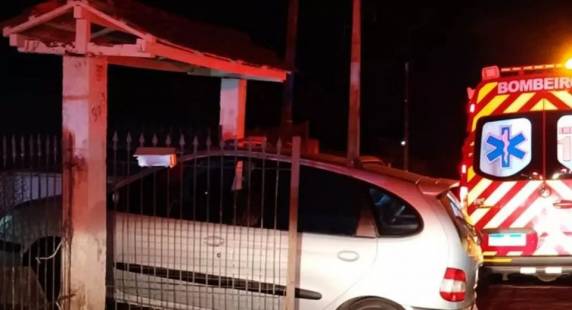 Acidente ocorreu dentro da garagem da família