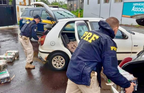 Com as apreensões deste domingo, são mais de cinco toneladas de drogas que foram retiradas de circulação pela PRF no RS em 2022