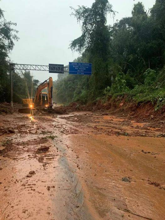 Risco é baixo a moderado para ocorrências relacionadas às chuvas e temporais isolados. As rajadas de ventos podem chegar até 75 km/h.