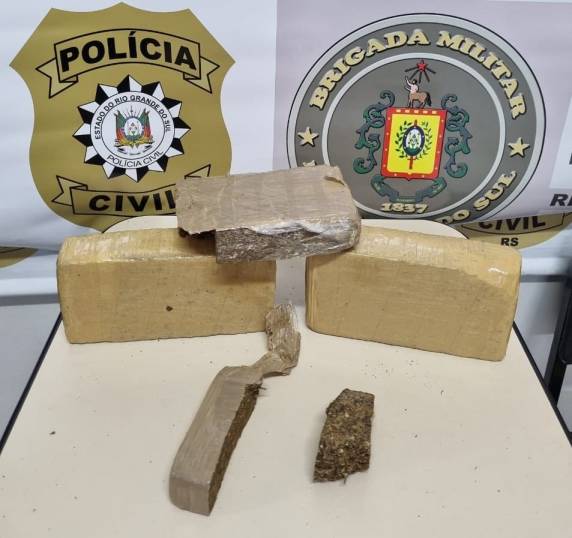 A prisão ocorreu na localidade de Vista Alta, Boa Vista do Buricá