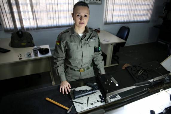 Quem é a primeira mulher a se tornar armeira na Brigada Militar - foto 5