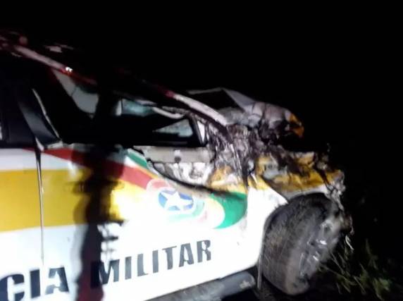 Suspeito furtou caminhonete da PMRv enquanto policiais atendiam mulher em Taió.
