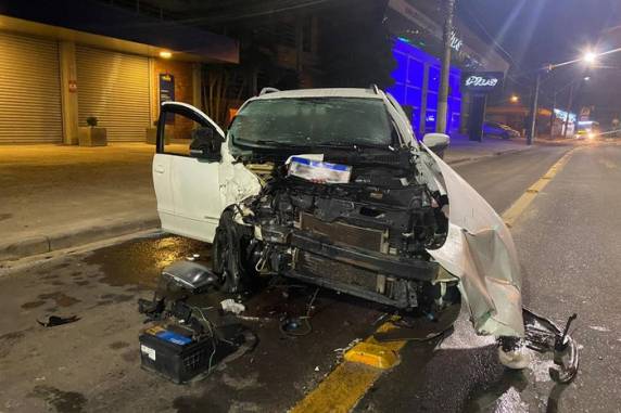 Teste de bafômetro de um dos motoristas envolvidos no acidente comprovou embriaguez ao volante