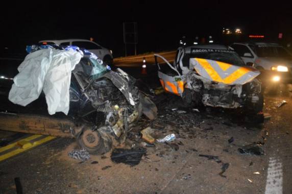 Acidente ocorreu na RS-287 e provoca lentidão na rodovia