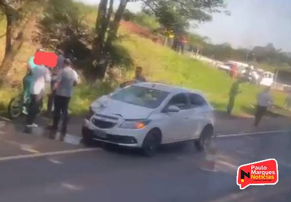 Vítima conduzia a moto em direção a empresa onde trabalhava