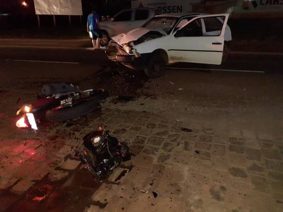 Colisão entre carro e moto deixa uma pessoa morta na BR-468 em Três Passos - foto 2
