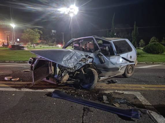 Colisão de carros deixa dois feridos na BR-386 em Soledade - foto 2