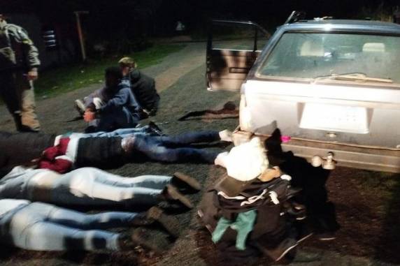 Ocorrência mobilizou policiais de toda a região; ninguém ficou ferido