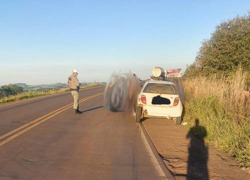 Acidente ocorreu por volta das 17h30min