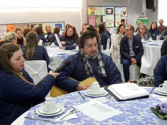 Evento foi realizado no último sábado, no refeitório da instituição