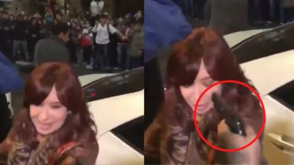 A mulher foi gravada com Fernando Sabag Montiel na mesma quinta-feira em que ocorreu o ataque à vice-presidente