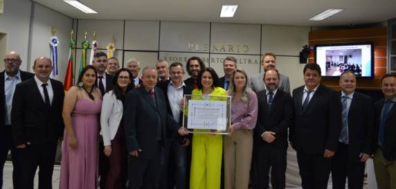 Vanderli de Barros recebe Título de Cidadã Santa-Rosense - foto 4