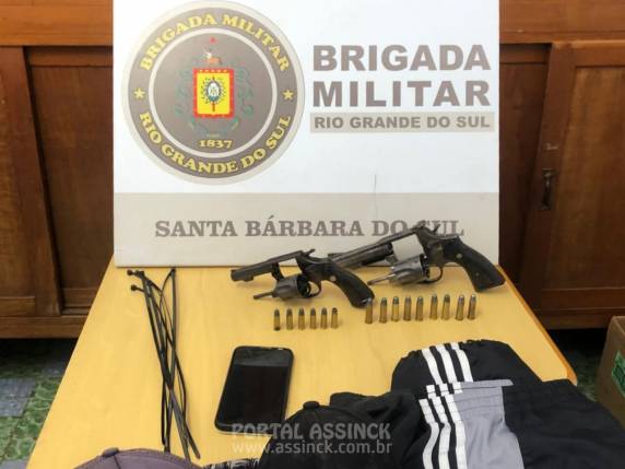 Brigada Militar prende trio após tentativa de assalto em Santa Barbará do Sul - foto 4