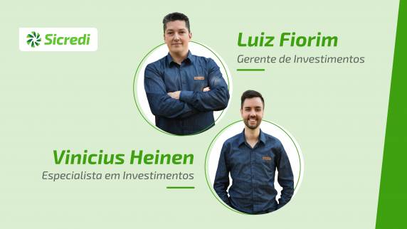 A nova área na cooperativa é formada pelo Gerente e Consultor Financeiro Luiz Fernando Fiorim e pelo Especialista em Investimentos Vinicius Heinen, para atender a nova demanda dos associados