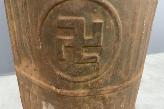 Objeto pertence ao Museu Alcir Philippsen, de Santo Cristo, e pode ter participado de batalha naval