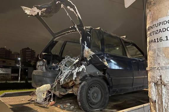 Um dos motoristas foi encaminhado para fazer o teste do bafômetro no Palácio da Polícia