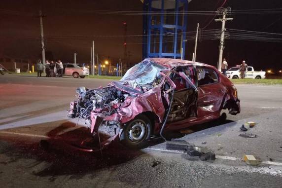 Um dos passageiros teve politraumatismo e está internado na UTI em Porto Alegre