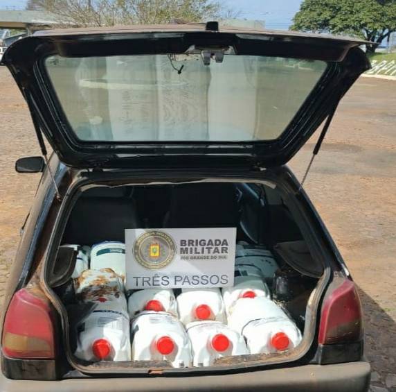 Prisões e apreensões de produtos ocorreram em Três Passos, Campo Novo e Coronel Bicaco na quarta-feira (21)