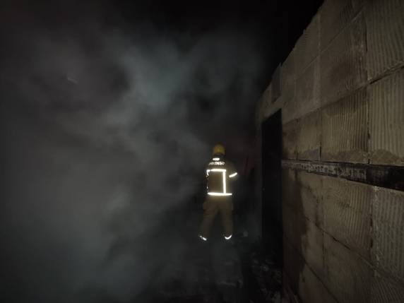 Homem morre em incêndio de residência no bairro Aparecida em Serafina Corrêa - foto 2
