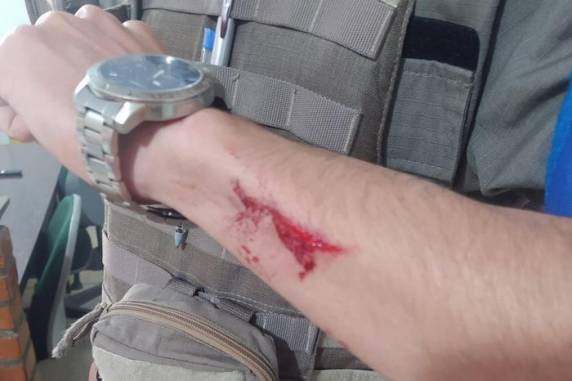 Mesário chamou PM ao notar homem com arma branca no local de votação