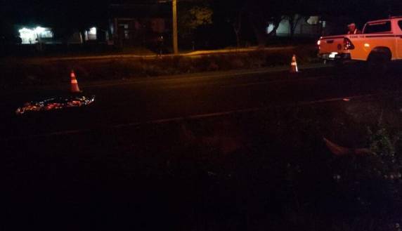 Vítima, natural de Canoas, foi atingida por um Fiat Siena na noite dessa quinta (13)
