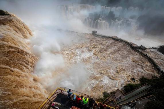 Fotos mostram Cataratas do Iguaçu após segunda maior vazão de água desde 1997; veja galeria - foto 4