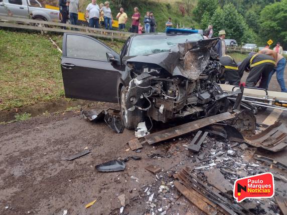 Grave acidente deixa três pessoas feridas na RS-210 em Boa Vista do Buricá - foto 4
