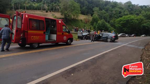 Grave acidente deixa três pessoas feridas na RS-210 em Boa Vista do Buricá - foto 7