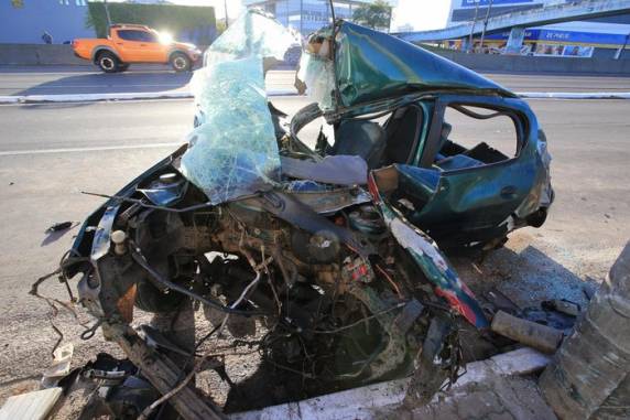 Retirada da vítima das ferragens durou cerca de 30 minutos