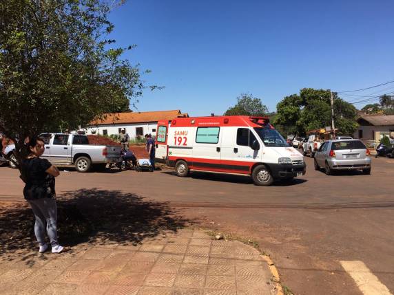 Acidente no Centro de São Luiz Gonzaga deixa duas pessoas feridas - foto 3