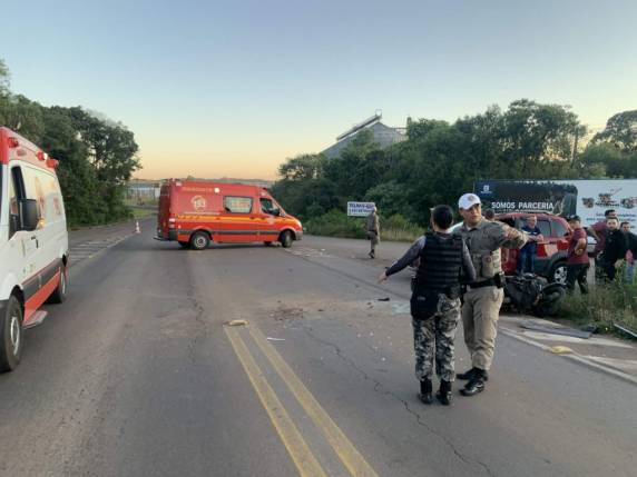 Gravíssimo acidente é registrado na RS-324 em Passo Fundo - foto 2