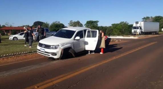 Colisão entre caminhonetes é registrada no trevo da BR-285, em São Luiz Gonzaga - foto 3
