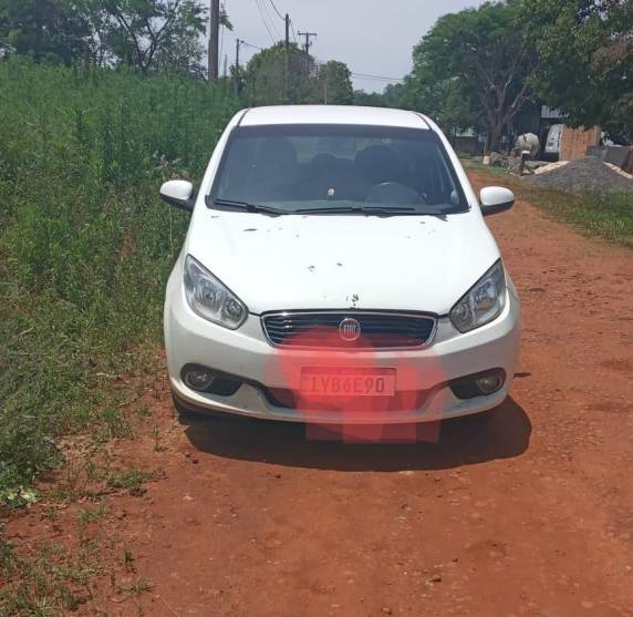 Veículo tomado no roubo foi recuperado pela Brigada Militar