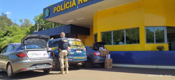 PRF prende três contrabandistas com carga de cigarros em Ijuí - foto 3