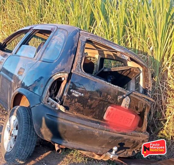 O condutor de 28 anos, está hospitalizado em Três de Maio