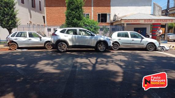 Acidente ocorreu no Centro de Três de Maio