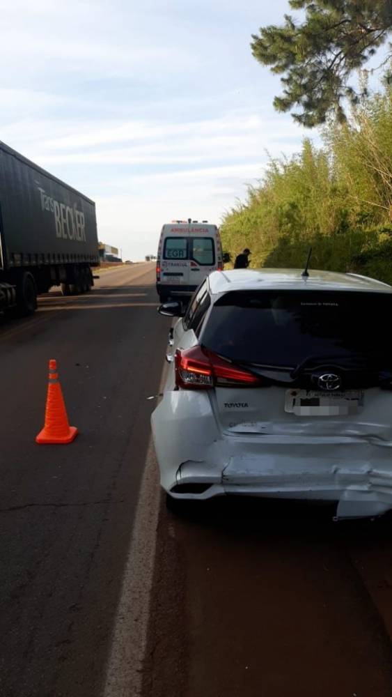 Condutor foge a pé após se envolver em acidente na RS-135 em Passo Fundo - foto 2