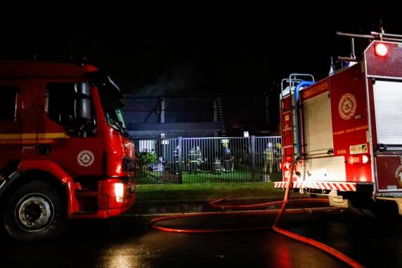 Incêndio atinge fábrica de grupo calçadista no Vale do Sinos - foto 2