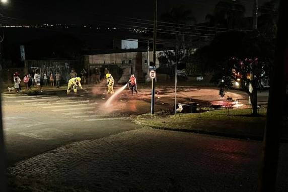 Detenção de suspeito por porte ilegal de arma de fogo ocorreu durante operação de combate à criminalidade, na noite desta sexta-feira