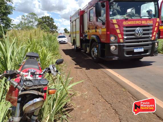 Jovem fica ferido em colisão que envolveu duas motos na RS-342, em Três de Maio - foto 2