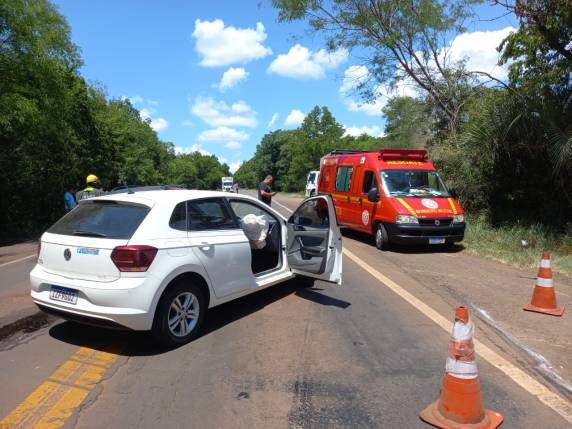 Colisão frontal deixa dois feridos na BR-472 em Três de Maio - foto 6