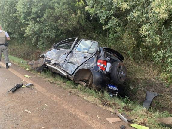 Cinco pessoas ficam feridas em acidente no trecho Passo Fundo/Coxilha - foto 3