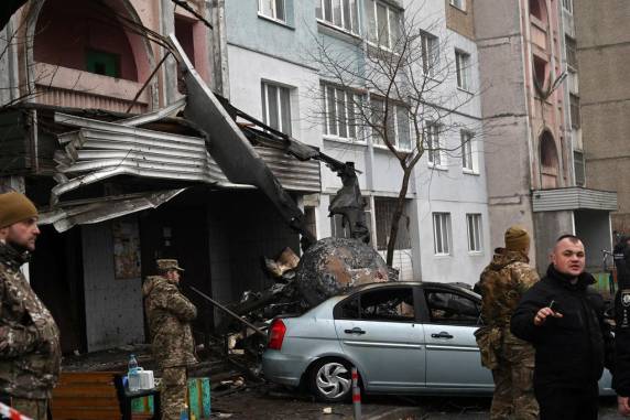 Queda de helicóptero nos arredores de Kiev mata 18 pessoas, incluindo o ministro do Interior da Ucrânia - foto 2