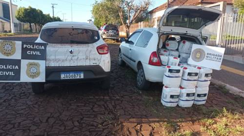 Apreensão ocorreu na BR-468