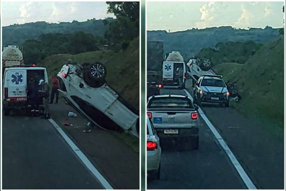 Conforme informações da PRF, foi registrada uma colisão no km 236 envolvendo um Volvo/FH, com placa de Ijuí, e um Hyundai Santa Fé, de Ijuí.