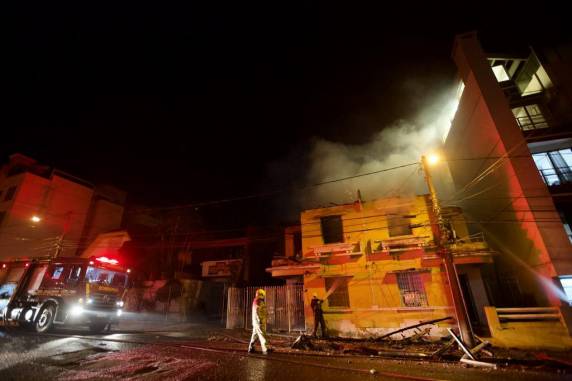Na semana em que completa dez anos da tragédia, incêndio atinge casa na região da Boate Kiss - foto 3